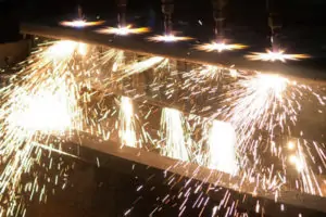 Plate Burning Process Shot