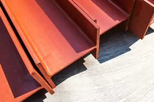 Red Wide Flange Beams Red Wide Flange Beams